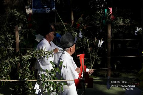 将軍(跡江春神楽)にて