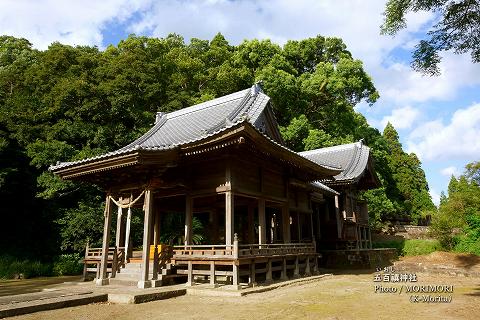 五百禩神社(社殿の彫刻）